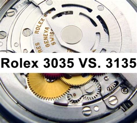 movimento rolex 3000|Rolex Caliber 3035 VS. 3135 Watch Movement.